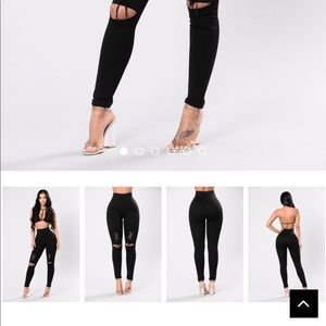 Fashion nova just for your reaction leggings